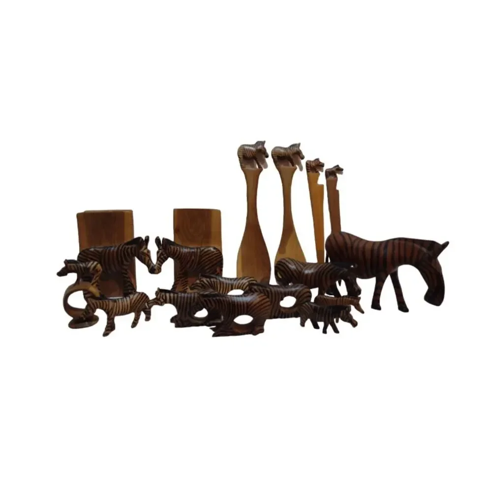 Zebra Decor Hand carved in Kenya